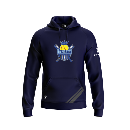 [CUS-DFW-SUHOOD-FLC-LSL-NVY-YXS-LOGO1] Summit Hoodie (Youth XS, Navy, Logo 1)