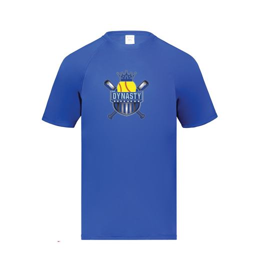 [2790.060.S-LOGO1] Men's Smooth Sport T-Shirt (Adult S, Royal, Logo 1)
