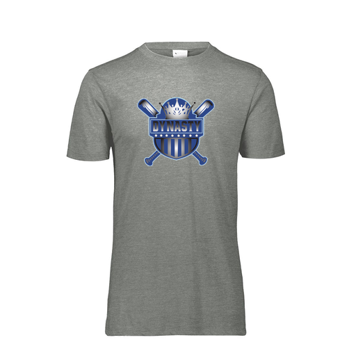 [FTSCUBGY-AS-LOGO2] Decker Men's Tri-Blend T-Shirt - Short Sleeve (Adult S, Gray, Logo 2)