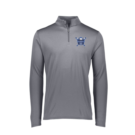 [FTLQFLGY-FAXS-LOGO2] Decker Women's Flex-Lite 1/4 Zip Shirt (Female Adult XS, Gray, Logo 2)