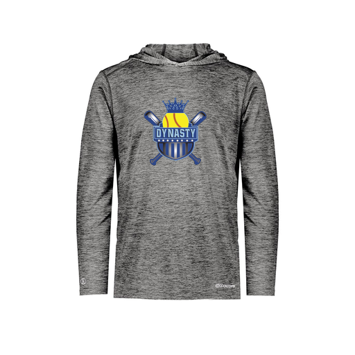 [FOLHCGBK-YS-LOGO1] Decker Youth Charge Hoodie (Youth S, Black, Logo 1)