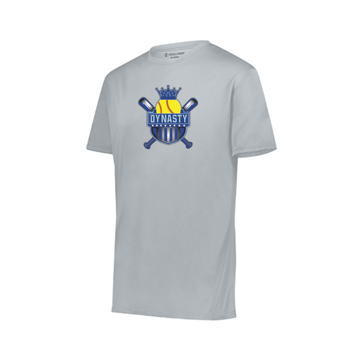 [222819.099.XXS-LOGO1] Youth Movement Dri Fit Shirt (Youth XXS, Silver, Logo 1)