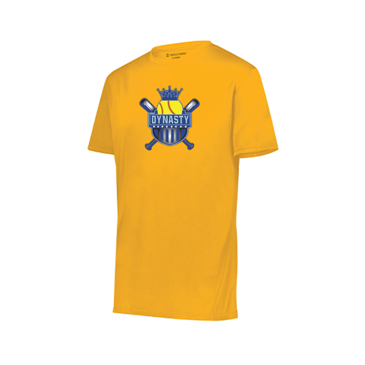 [222819.025.XXS-LOGO1] Youth Movement Dri Fit Shirt (Youth XXS, Athletic Gold, Logo 1)