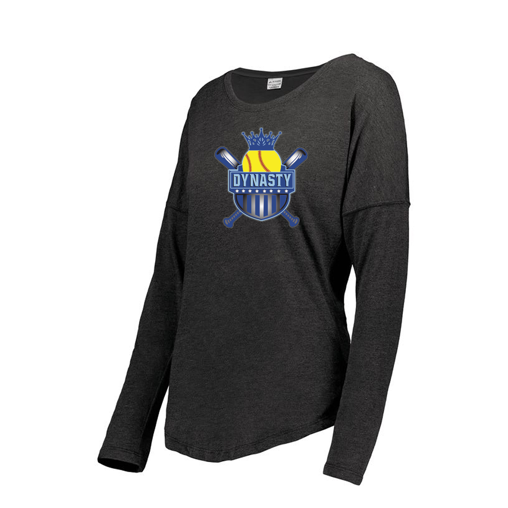 Decker Women's Tri-Blend T-Shirt - Long Sleeve